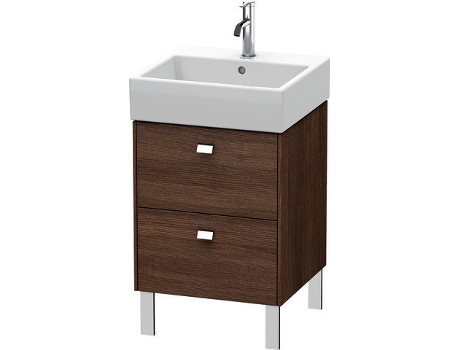 Mueble bajo lavabo DURAVIT Brioso de 48,4 x 45,9 cm 2 extraíbles incl. hueco para sifón y delantal para lavabo Vero Air 235050