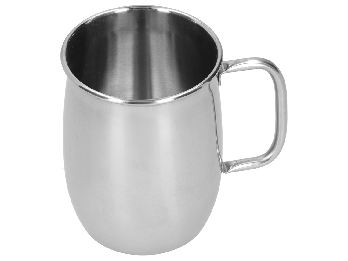 Taza De Acero Inoxidable 304 De 1000 Ml Con Asa Para Cerveza, Vino, Café Y Agua.