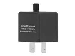 Relé Intermitente Led Ajustable Para Coche, 3 Pines, 12 V 10 A, Contacto Normalmente Abierto