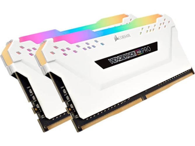Memoria RAM DDR4 CORSAIR CMW16GX4M2C3200C16W (2 x 8 GB - 3200 MHz - CL 16 - Blanco)
