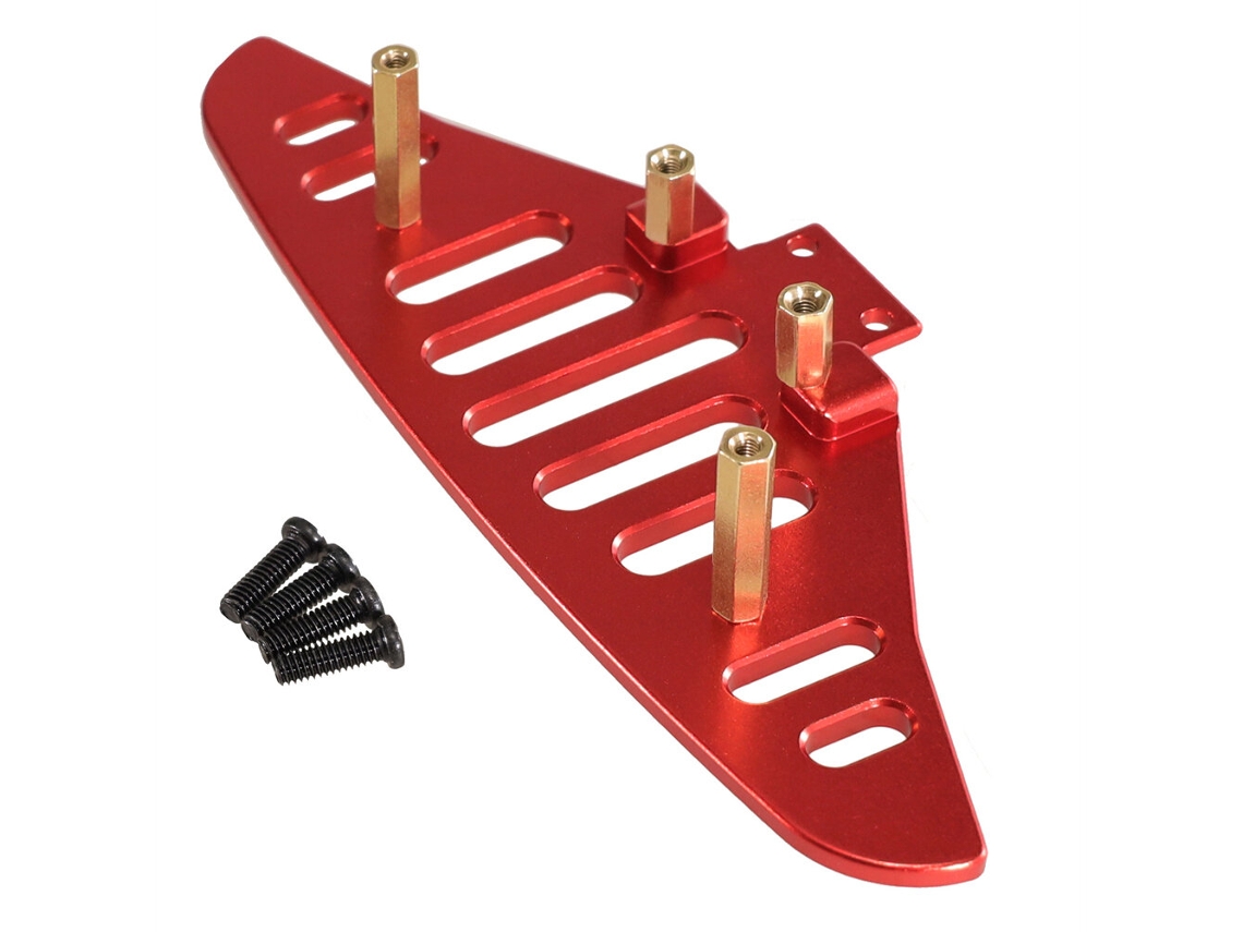 Silverupgrated Metal Parts Front Bumper Set For Mjx 1/14 14301 14302 14303 Rc Car Vehicle Model Accessories