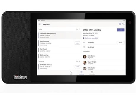 Tablet ThinkSmart View (8'' - Wi-Fi - Negro)