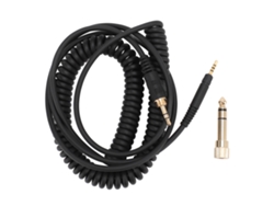 Cable En Espiral Para Auriculares Sennheiser Hd598, Hd599, Hd558 Y Hd518 Con Conectores De 2,5 Mm, 3,5 Mm Y 6,35 Mm.