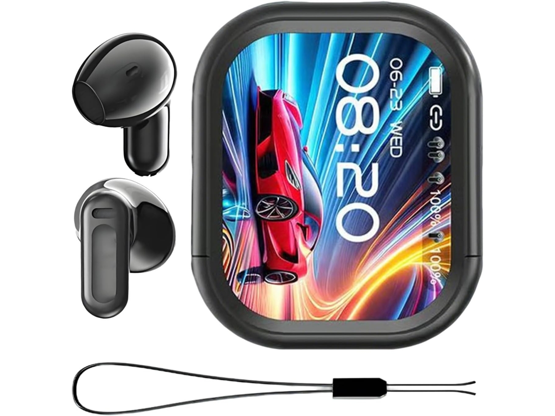 Auriculares Traductores En Tiempo Real Con Pantalla Con Cancelación De Ruido Y Cable
