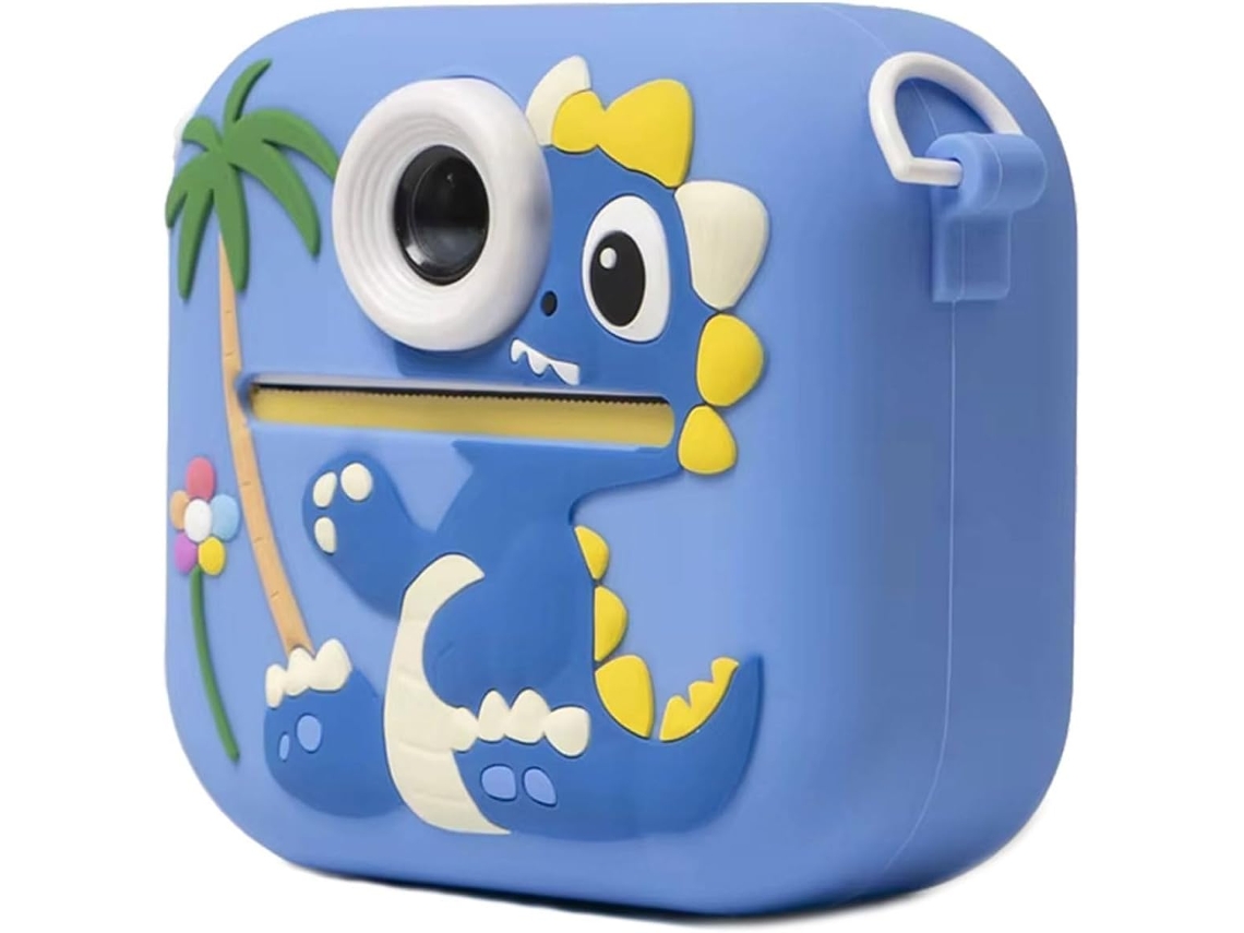 Cámara Instantánea Para Niños Con Pantalla De 2,4", Vídeo 1080p Y Estuche De Plástico.