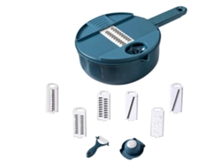 Yishu - Picadora multifuncional de verduras y rebanadora de alimentos 12 en 1 Everley891