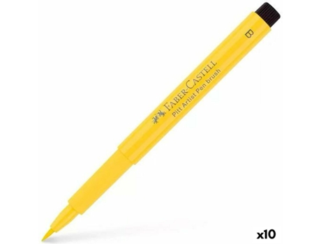 Rotuladores FABER-CASTELL pitt artist cadmium dark Amarillo 10 unidades