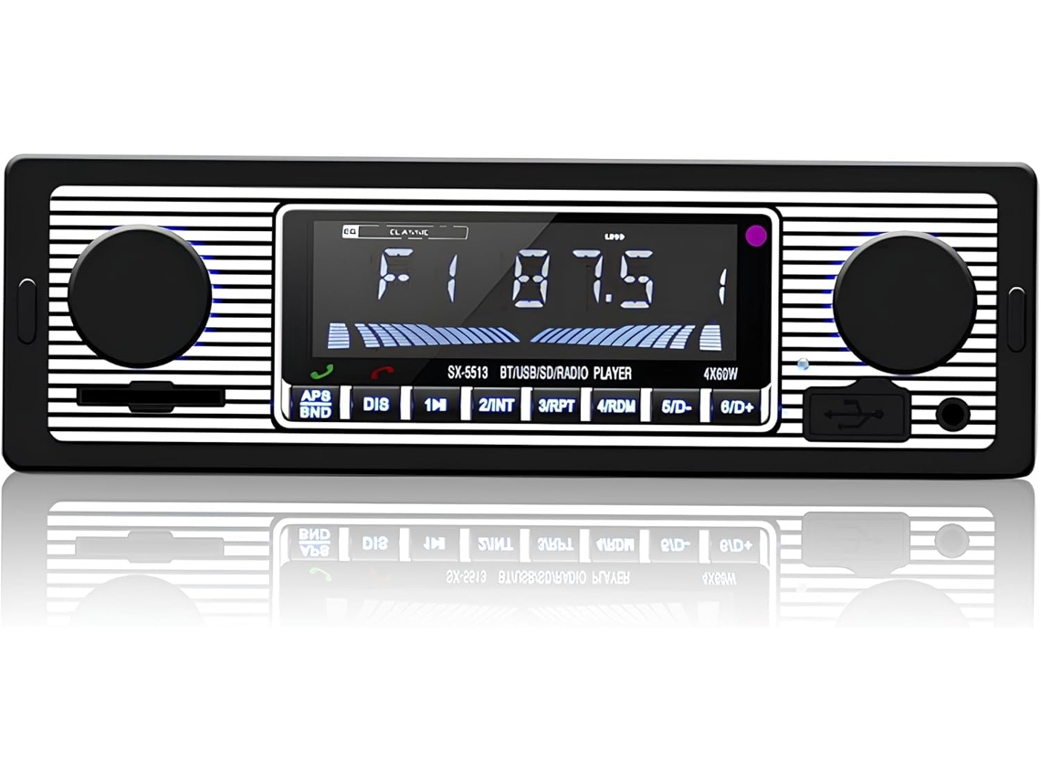 Som Automotivo Bluetooth, Rádio Automotivo Bluetooth Vintage