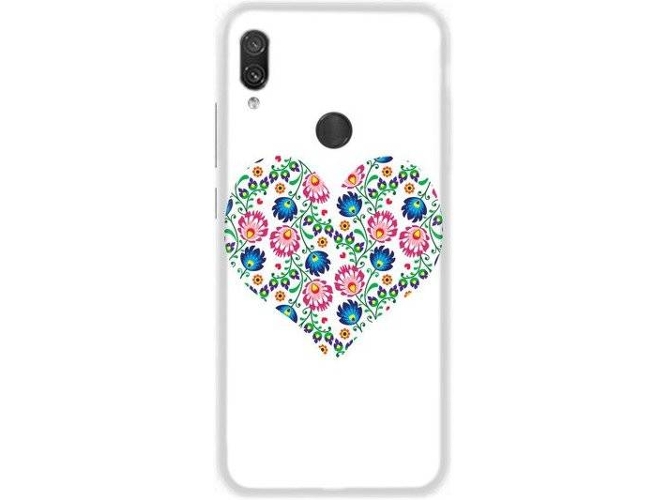 Funda Xiaomi Redmi 7 CASEGADGET Heart Blanco