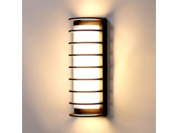 Aplique De Pared Led Moderno, Resistente Al Agua Para Exteriores E Interiores Ip65, 30 W, 3300 Lúmenes, Luz Blanca Cálida De 3000 K, Para Jardín Y Suelo.