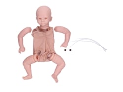 Rebe-kit De Muñeca Reborn De 19 Pulgadas Partes Inacabadas Suaves Para Diy Manual Para Niños