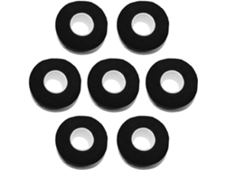 Papier De Cou Profesional Negro Pour Coiffeur, 7 Pièces, Respirant Maintien Sécurisé, Salon Y