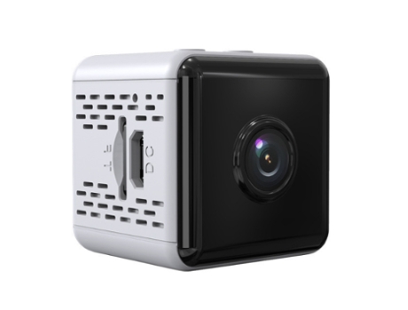 Mini Cámara Espía Cámara Wifi Oculta para Seguridad en el Hogar 1080P HD Nanny Cam con Visión Nocturna y Detección de Movimiento Blanco BISBISOUS
