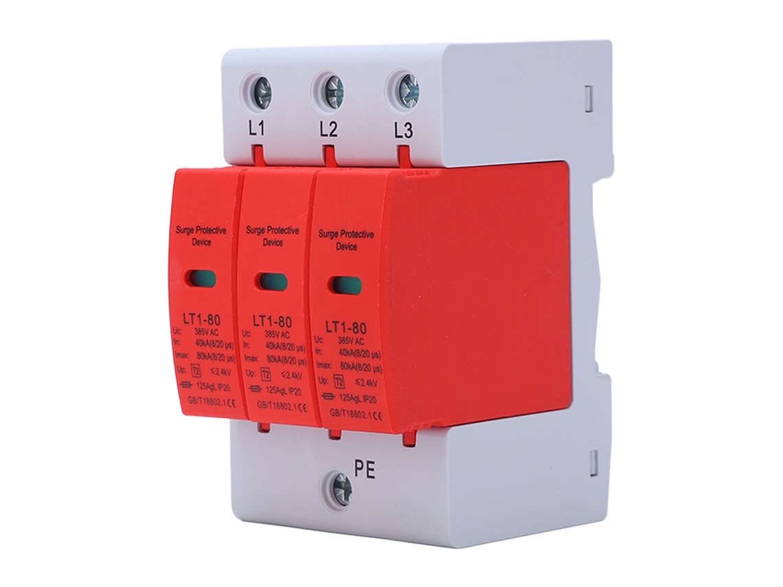 Protector Contra Sobretensiones 3p Lt1 80 Ac385v 80ka - Alta Precisión - Seguro