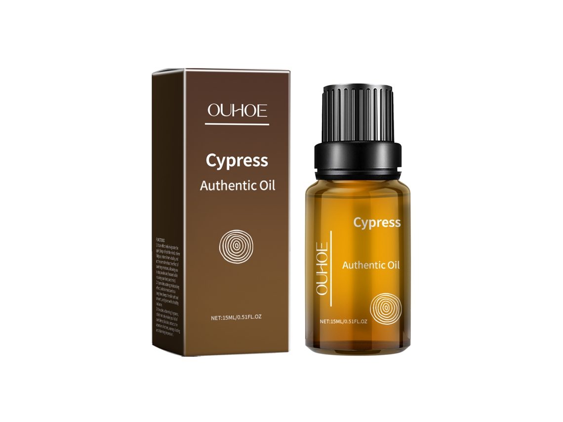 Aceite esencial de ciprés natural puro para aromaterapia
