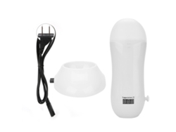 Aquecedor de cera elétrico portátil ajustável de 40 W, modelo 2026, com plugue branco, 110 V (EUA).