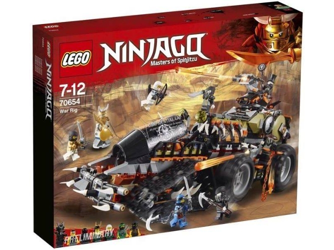 LEGO Ninjago: Dieselnaut - 70654 (Edad Mínima: 9 - 1179 Piezas)