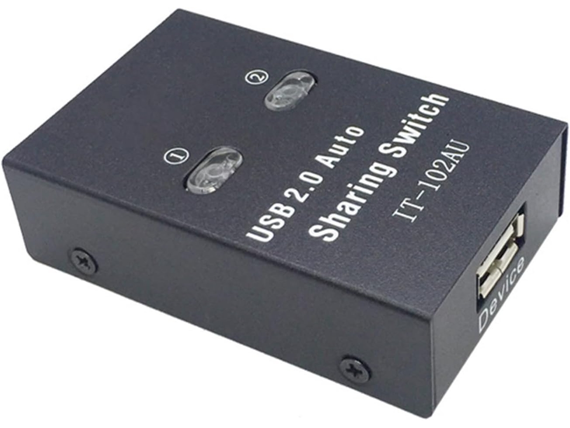 Dispositivo Usb Para Compartir Impresoras, Dispositivos De 2 Puertos Para Conmutador Divisor