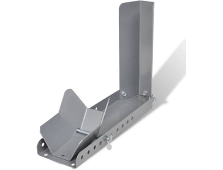 vidaXL Soporte para rueda de moto 10 agujeros