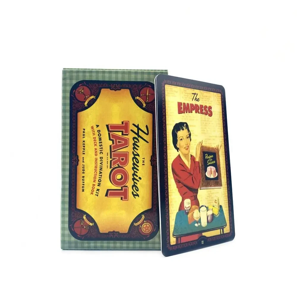 Tarot Para Amas De Casa, Adivinación Misteriosa, Tarot Para Mujeres Y Niñas, Naipes Ingleses.