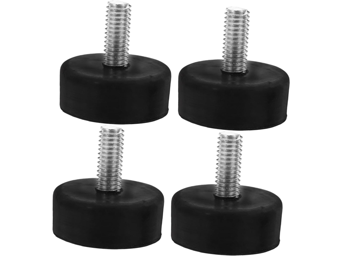 Patas Niveladoras 4piezas Goma Muebles Ajustables Tornillos