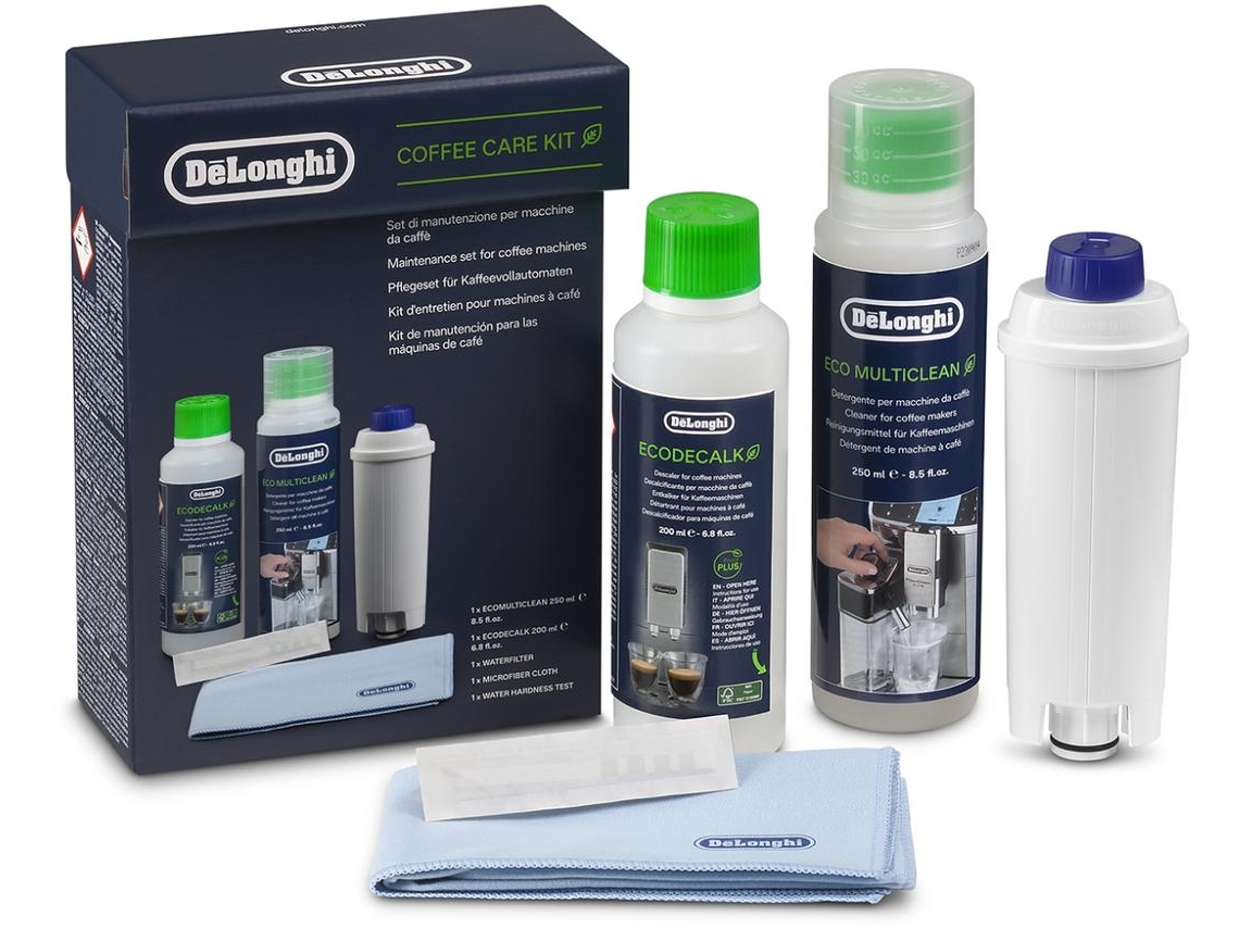 Kit de Limpieza para Máquinas de Café DELONGHI DLSC306 Coffee Care Kit