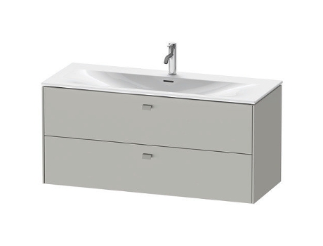 Mueble DURAVIT Brioso bajo lavabo montado en la pared 122,0 x 47,9 cm 2 cajones incl. recorte de sifón y delantal para lavabo Viu 234412