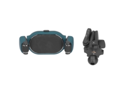 Suporte De Telefone Para Carro Mini Design Rolo Rotação 360° Para Telas 4 A 6.5 Polegadas Verde