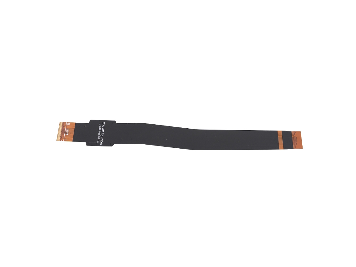 Cable flexible de prueba del conector LCD para Samsung Tab 3 P5200 P5210, luz dorada
