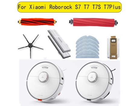 Para Xiaomi Roborock S7 T7 T7S T7Plus accesorios para aspiradoras filtro lavable cepillo principal desmontable paño de mopa Cepillo Lateral, Etc.