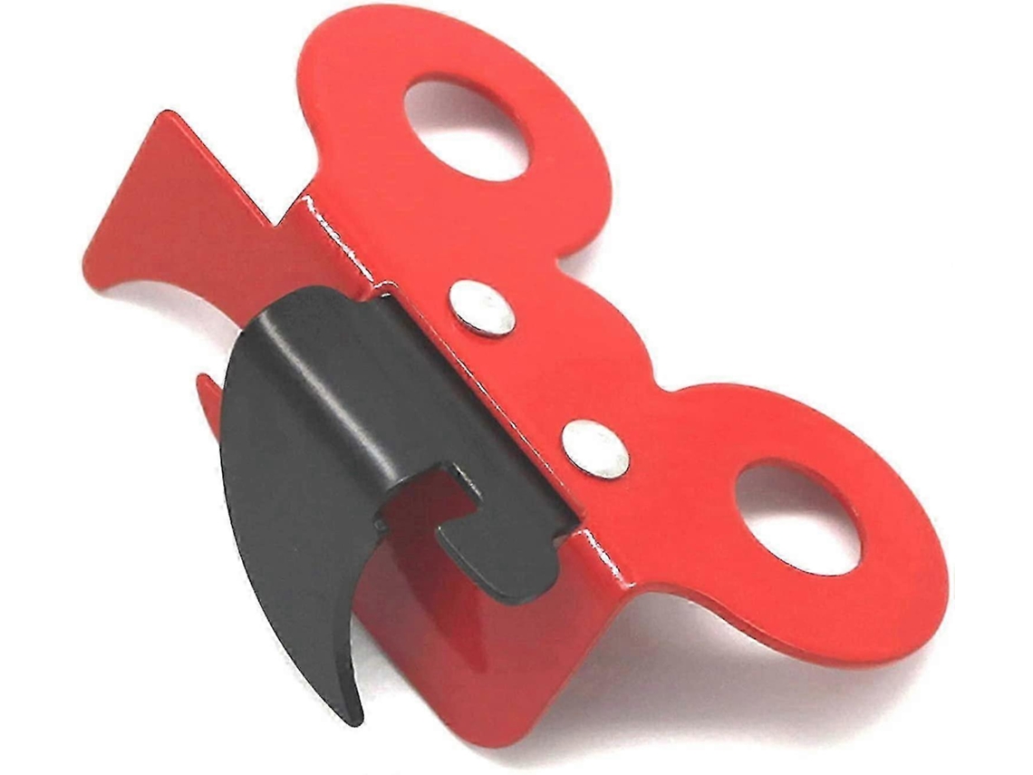 Abrelatas manual, abrelatas, abrelatas manual 2 en 1, abrelatas mariposa, acero inoxidable, rojo Nostalgia88