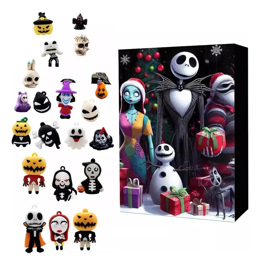 Nueva caja de calendario de adviento navideño de Jack Jackvayotoy