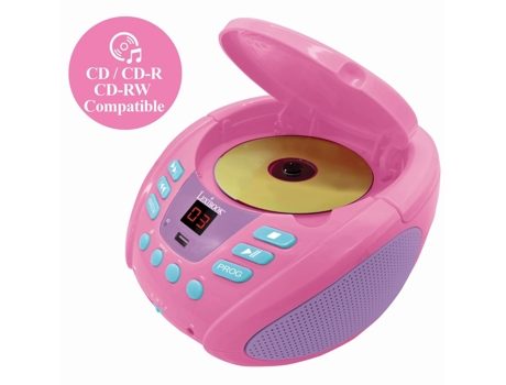 Reproductor de CD Bluetooth con luces y USB - Unicornio