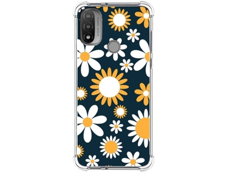 Carcasa Motorola Moto E20 TUMUNDOSMARTPHONE Dibujos Antigolpes Flores 08 Multicolor