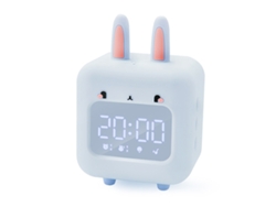 Reloj despertador con forma de conejo, temporizador y luz nocturna, regalo de cumpleaños para niños. Kofihety