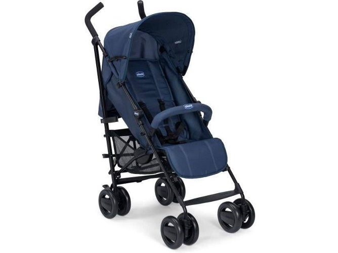 Carrito de Bebé Individual CHICCO London Up Com Blue Passion Bow Negro y Azul