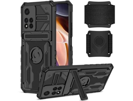 Funda Apple iPhone 11 Pro HFS-HOUSE con Correa Ajustable (Negro)