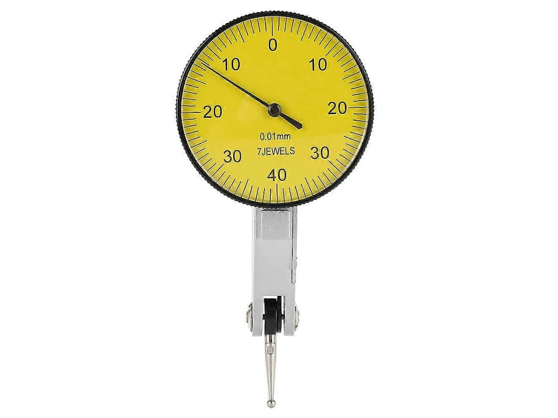 Indicador Dial De Prueba Con Palanca, Precisión 0.01mm, Kit De Herramientas Con Caja Gris Para Medición Industrial Y Laboratorio