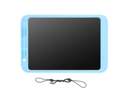 Pizarra Lcd Borrable De 12 Pulgadas Con Bloqueo Para Niños, Color Azul Cielo.