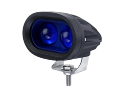 Lámpara De Señalización Led Azul Para Vehículos De 10 V-80 V, Luz De Seguridad Para Montacargas Y Trabajo, 20 W, Industrial.