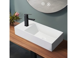 Lavabo De Baño Lavabo De Encimera Cerámica - Lavabo Cuadrado