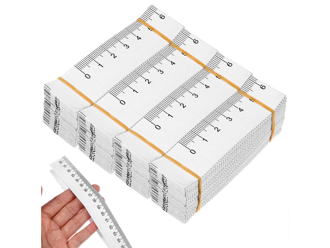 Cinta Métrica De Papel Para Medir Cuerpo, Bebés Y Heridas, 100 Cm, 100 Unidades, Ideal Para Hospitales Y Costura 100x2,5x0,01cm