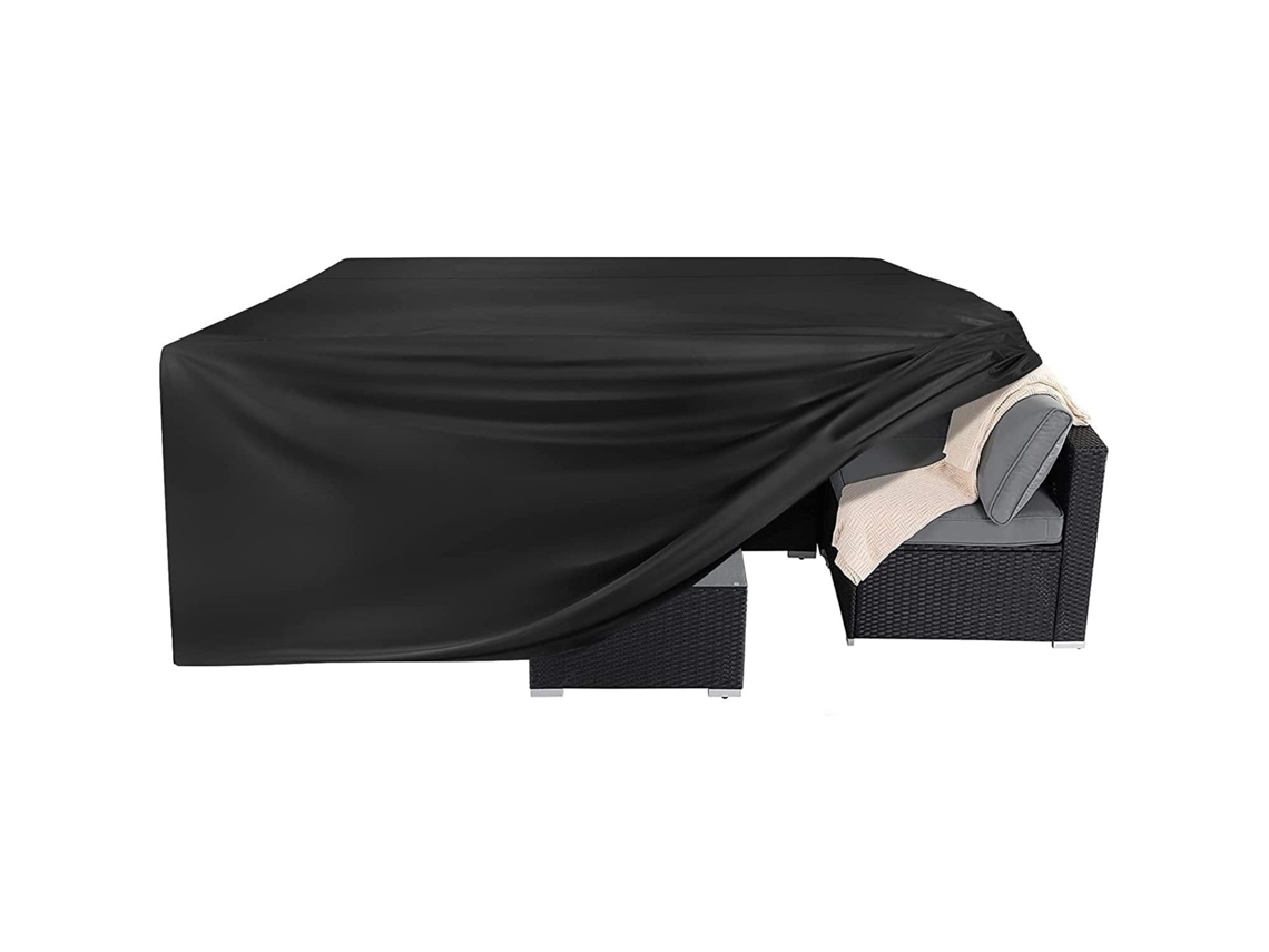 RELAVAEV Capa Para Móveis De Exterior, Protetor Universal À Prova Dágua E Resistente, Material Durável Com Design Resistente A Rasgos Para Mesa E Cadeiras De