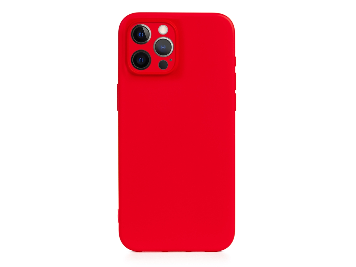 Carcasa De Silicona Essential Con Protección De Cámara Para Iphone 12 Pro Max. Interior Aterciopelado Suave.