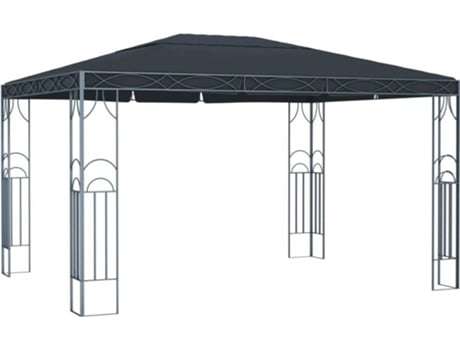 vidaXL Cenador gris antracita 400x300 cm