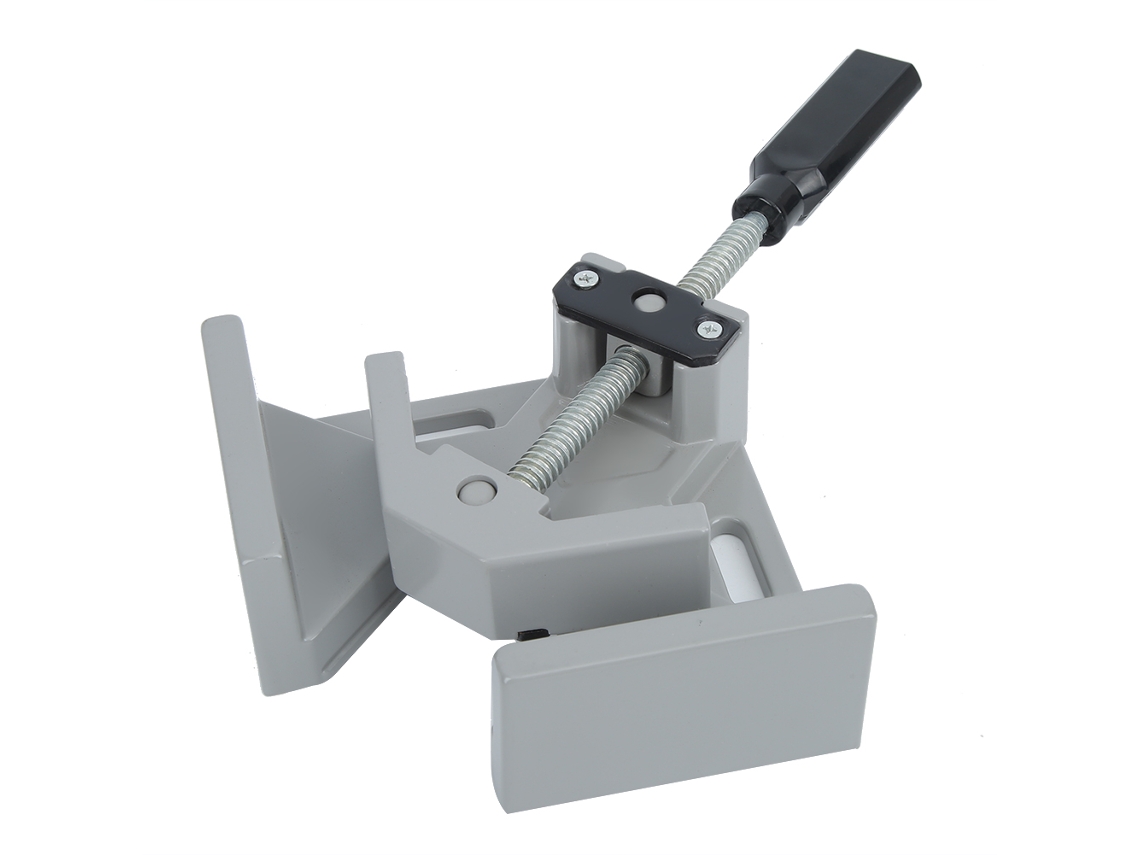 Abrazadera angular de 90 grados para soldadura y carpintería de aluminio.