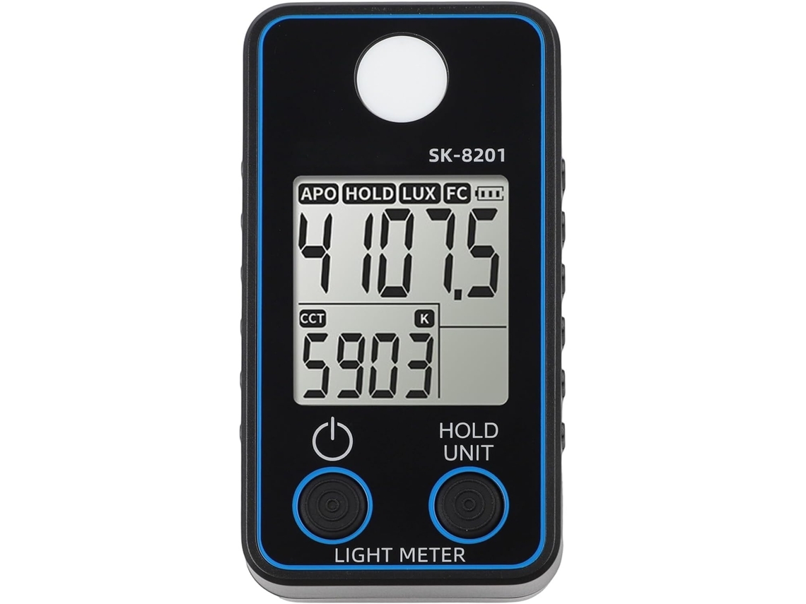 Medidor De Luz Led Y Medición De Temperatura De Color, 0-5, 300.000 Lux