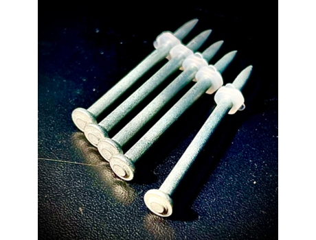 Clavos con arandela de plástico (8mm) 52 300Unidades