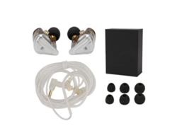 Auriculares Hi-fi Intrauditivos De 6 Controladores Híbridos Con Cable Desmontable Para Músicos