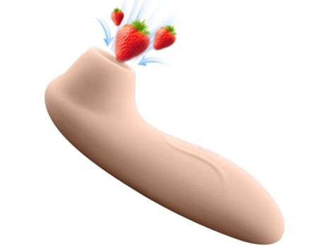 Vibrador de masaje de succión de 7 frecuencias para mujer (rosa) YIZHOOD